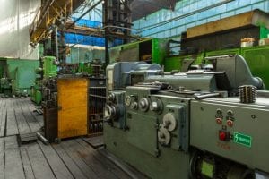 machines in factory