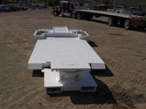 Finished miner trailer for shipping