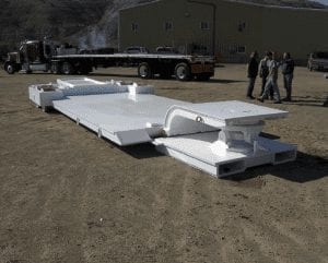 Finished miner trailer