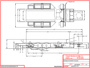 design for a shearer transport trailer