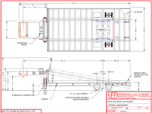 Roof can trailer drawing