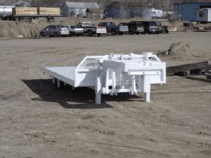 Roof can trailer