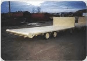 flatbed heavy duty trailer