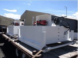 underground fuel tank