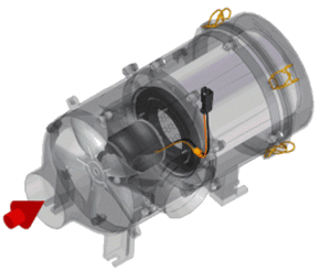 diagram of custom cab air quality system
